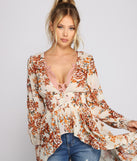Beautiful Breezy Floral Chiffon Duster helps create the best summer outfit for a look that slays at any event or occasion!
