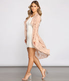 Graced With Lace Belted Trench helps create the best summer outfit for a look that slays at any event or occasion!