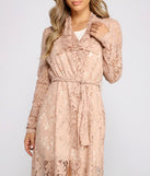 Graced With Lace Belted Trench for 2023 festival outfits, festival dress, outfits for raves, concert outfits, and/or club outfits