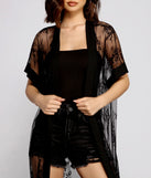 Dreamy Boho Sheer Lace Kimono Duster is a trendy pick to create 2023 festival outfits, festival dresses, outfits for concerts or raves, and complete your best party outfits!
