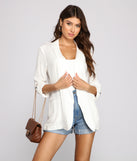 Miss Trendsetter Boyfriend Blazer helps create the best summer outfit for a look that slays at any event or occasion!