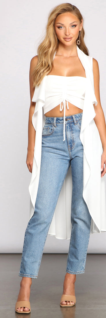 Walking On Air Chiffon Duster helps create the best summer outfit for a look that slays at any event or occasion!