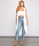 Walking On Air Chiffon Duster helps create the best summer outfit for a look that slays at any event or occasion!