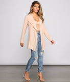 Stunning And Sheer Tie-Front Trench helps create the best summer outfit for a look that slays at any event or occasion!