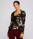 Pep Of Floral Moto Jacket helps create the best summer outfit for a look that slays at any event or occasion!