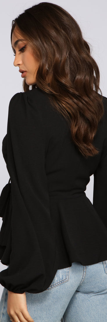 Pretty In Peplum Belted Blazer for 2023 festival outfits, festival dress, outfits for raves, concert outfits, and/or club outfits