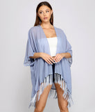 Ready For My Getaway Fringe Kimono helps create the best summer outfit for a look that slays at any event or occasion!