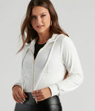 Cozy Basic Velour Hoodie helps create the best summer outfit for a look that slays at any event or occasion!