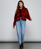 With fun and flirty details, Cozy Vibes Plaid Shacket shows off your unique style for a trendy outfit for the summer season!