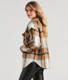 True And Trendy Plaid Shacket is a fire pick to create a concert outfit, 2024 festival looks, outfits for raves, or to complete your best party outfits or clubwear!