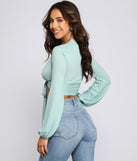 With fun and flirty details, Back To Basics Tie Front Gauze Top shows off your unique style for a trendy outfit for the summer season!