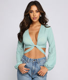 With fun and flirty details, Back To Basics Tie Front Gauze Top shows off your unique style for a trendy outfit for the summer season!