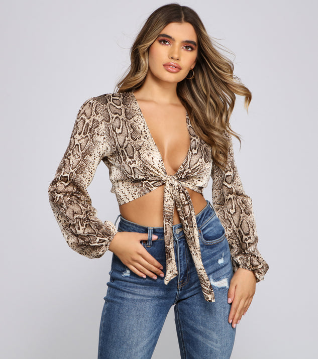 With fun and flirty details, Sassy Style Tie-Front Top shows off your unique style for a trendy outfit for the summer season!
