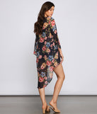 Effortless Style Floral Chiffon Kimono for 2023 festival outfits, festival dress, outfits for raves, concert outfits, and/or club outfits