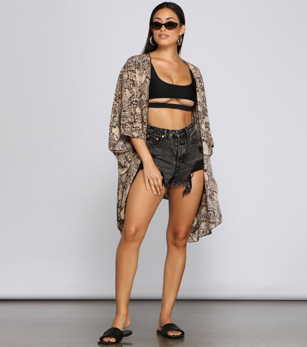Wholesale Custom Women Longline Self-tie Floral Kimono - Buy Floral Kimono,Longl