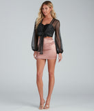 Sparkle Party Glitter Long Sleeve Jacket helps create the best summer outfit for a look that slays at any event or occasion!