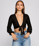 With fun and flirty details, So Loved Pleated Tie Front Top shows off your unique style for a trendy outfit for the summer season!