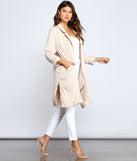 Striped Sophistication Long Blazer helps create the best summer outfit for a look that slays at any event or occasion!