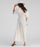 Hampton Vacay Crochet Trim Duster helps create the best summer outfit for a look that slays at any event or occasion!