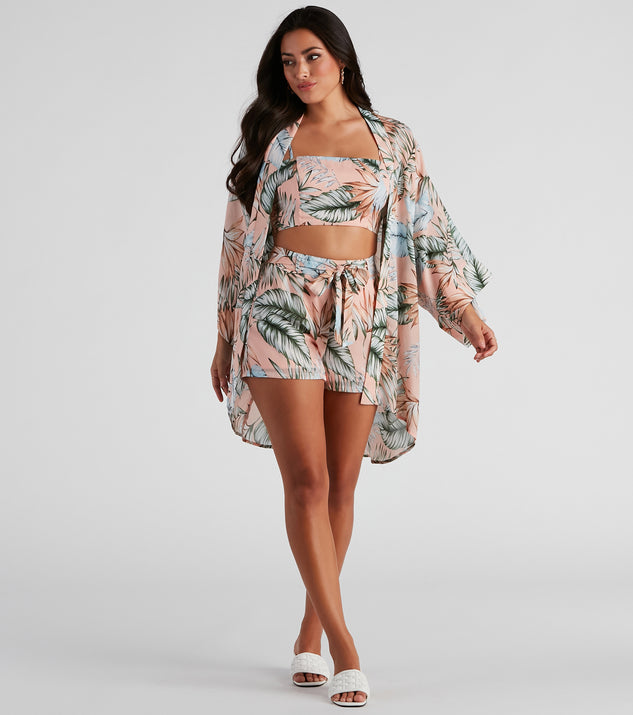 Dreamy Island Vibes Chiffon Kimono | Windsor