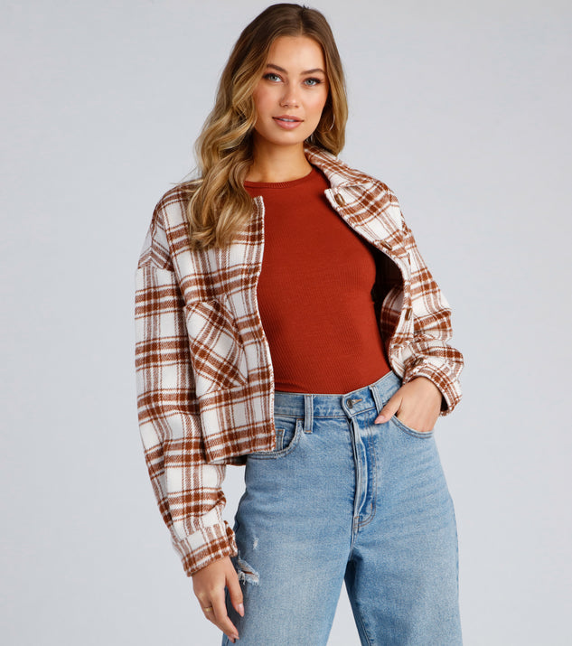 Trendy Layers Flannel Shacket is a trendy pick to create 2023 festival outfits, festival dresses, outfits for concerts or raves, and complete your best party outfits!