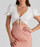 So Charmed Linen Tie Front Top is a trendy pick to create 2023 festival outfits, festival dresses, outfits for concerts or raves, and complete your best party outfits!
