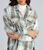 Keeping Knit Casual Plaid Shacket helps create the best summer outfit for a look that slays at any event or occasion!