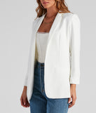 On My Way Classic Oversized Blazer helps create the best summer outfit for a look that slays at any event or occasion!