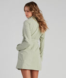 Handle It Draped Trench Coat helps create the best summer outfit for a look that slays at any event or occasion!