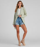 Handle It Draped Trench Coat helps create the best summer outfit for a look that slays at any event or occasion!