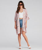 Blissful Blooms Crepe Floral Kimono helps create the best summer outfit for a look that slays at any event or occasion!