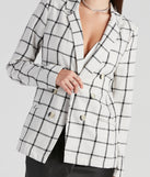Making Moves Plaid Woven Blazer helps create the best summer outfit for a look that slays at any event or occasion!