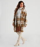 Best Match Plaid Longline Shacket helps create the best summer outfit for a look that slays at any event or occasion!