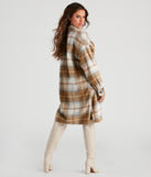 Best Match Plaid Longline Shacket helps create the best summer outfit for a look that slays at any event or occasion!