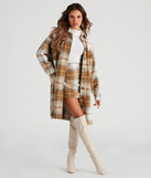 Best Match Plaid Longline Shacket helps create the best summer outfit for a look that slays at any event or occasion!