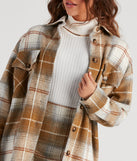 Best Match Plaid Longline Shacket helps create the best summer outfit for a look that slays at any event or occasion!