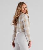 Girl On The Run Plaid Crop Blazer helps create the best summer outfit for a look that slays at any event or occasion!