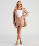 Prepped Success Plaid Long Blazer helps create the best summer outfit for a look that slays at any event or occasion!