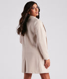 Valley Girl Faux Suede Long Blazer helps create the best summer outfit for a look that slays at any event or occasion!