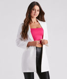 Biz Call 3/4 Sleeve Boyfriend Blazer helps create the best summer outfit for a look that slays at any event or occasion!