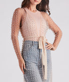 Effortlessly Glam Pearl And Rhinestone Duster is a fire pick to create 2023 festival outfits, concert dresses, outfits for raves, or to complete your best party outfits or clubwear!