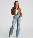 Walk The Halls Corduroy Crop Jacket helps create the best summer outfit for a look that slays at any event or occasion!
