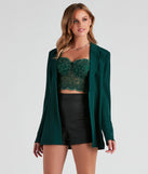 Office Trendsetter Woven Blazer helps create the best summer outfit for a look that slays at any event or occasion!