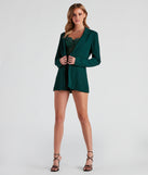 Office Trendsetter Woven Blazer helps create the best summer outfit for a look that slays at any event or occasion!