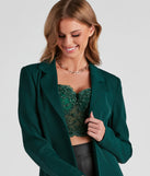 Office Trendsetter Woven Blazer helps create the best summer outfit for a look that slays at any event or occasion!
