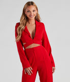 Dress up in Boss Babe Moves Cropped Blazer as your going-out dress for holiday parties, an outfit for NYE, party dress for a girls’ night out, or a going-out outfit for any seasonal event!