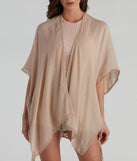 Breezy Chic Crochet Trim Kimono helps create the best summer outfit for a look that slays at any event or occasion!