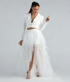 Korrie Formal Woven Crop Blazer