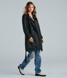 Layer Up Double-Breasted Trench Coat
