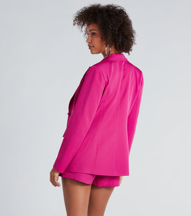 Chic And Elevated Woven Blazer | Windsor